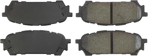 Miniatura 2 de Centric 105.10040 POSI-QUIET Pastillas de freno traseras automotrices para Select 2005-2006 Saab 9-2X, 2004-2008 Subaru Forester, Impreza