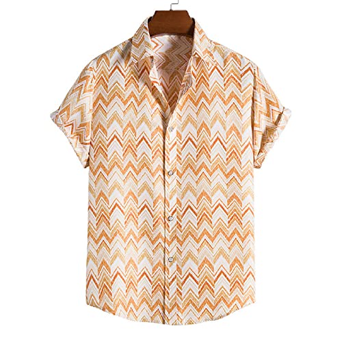 Chemise de plage d'été pour hommes, mode simple et vêtements de vacances