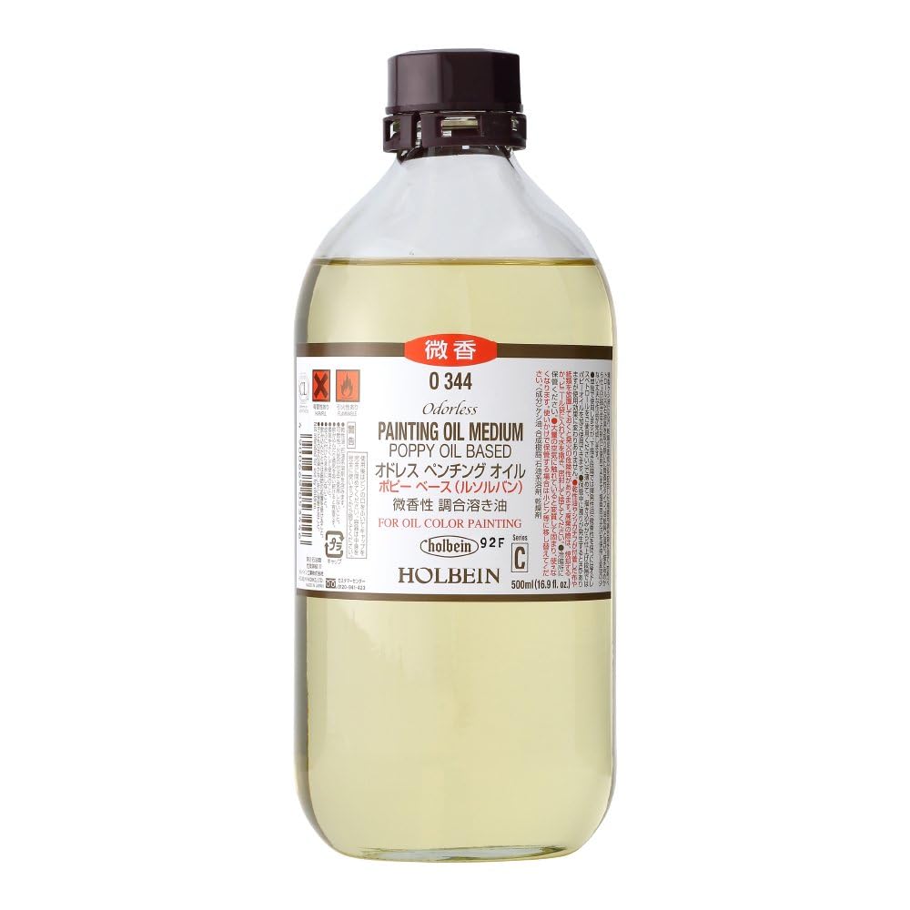 Amazon | ホルベイン 油彩画用液 O344 500ml オドレスペンチング
