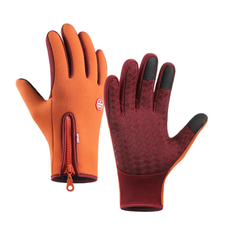 Winter Gloves Lightweight Touchscreen Thermal Non Slip Cycling Driving Running Gloves Waterproof