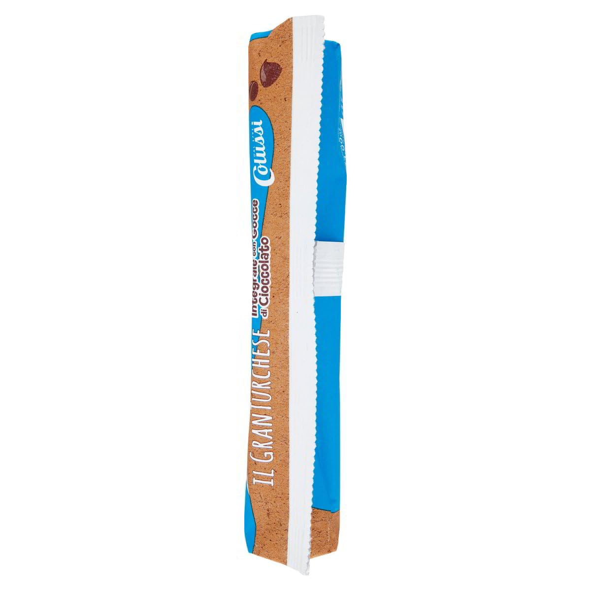 8X Colussi Il GranTurchese con Farina Integrale e Gocce di Cioccolato 6 Porzioni Salvafreschezza 340g [CAIYA® BOX da 8 Confezioni]