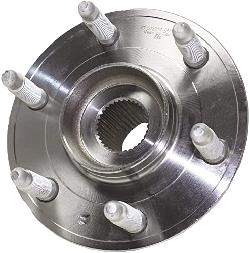 Image of Detroit Axle - Front Right CV Axle Wheel Bearing Hub for Chevy Traverse GMC Acadia Buick Enclave Saturn Outlook Passenger Side CV Axle Shaft Wheel Hub Bearing Assembly Replacement