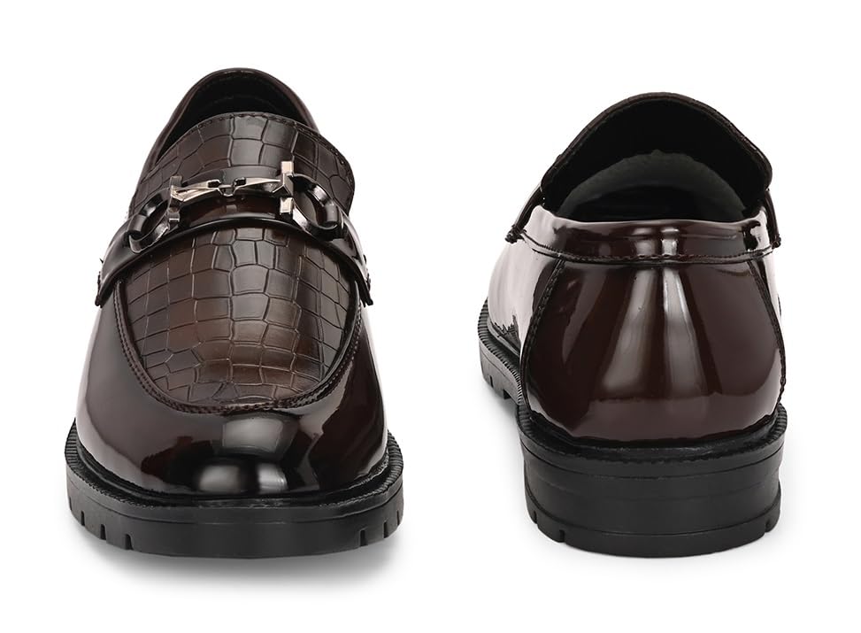 Image of Massari PU Leather Loafers Shoes for Men