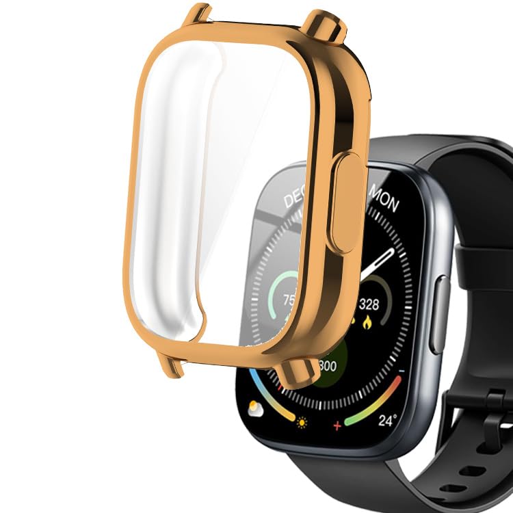 smaate Watch Cases Compatible with Puqo Cillso T80 1 95 Smart Watch TPU Case with Screen Protector Protecting