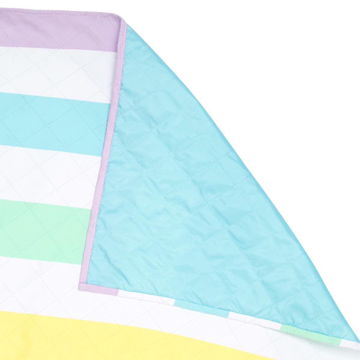Dock & Bay Picknickdecke - Schnell trocknend und wasserfest - 100% recycelte Materialien - Large (66x66) - Summer - Unicorn Waves