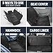 Pet Union Luxury Car Seat Cover/Hammock for Rear Bench (for Large & Small Dogs), Simple Installation & Easy to Clean, Protect Your Car, 100% Waterproof, Anti-Slip Design, Travel Worry-Free