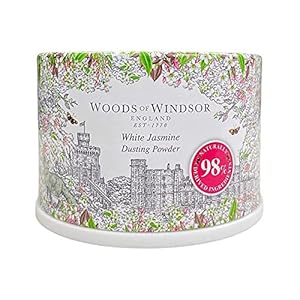 Woods of Windsor Polvo de Jazmín Blanco, 100g