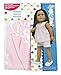 Springfield Collection by Fibre-Craft – Pink Pajamas with White Lace Trim – Fits All 18-Inch Dolls – Mix and Match! – For Ages 4 and Up
