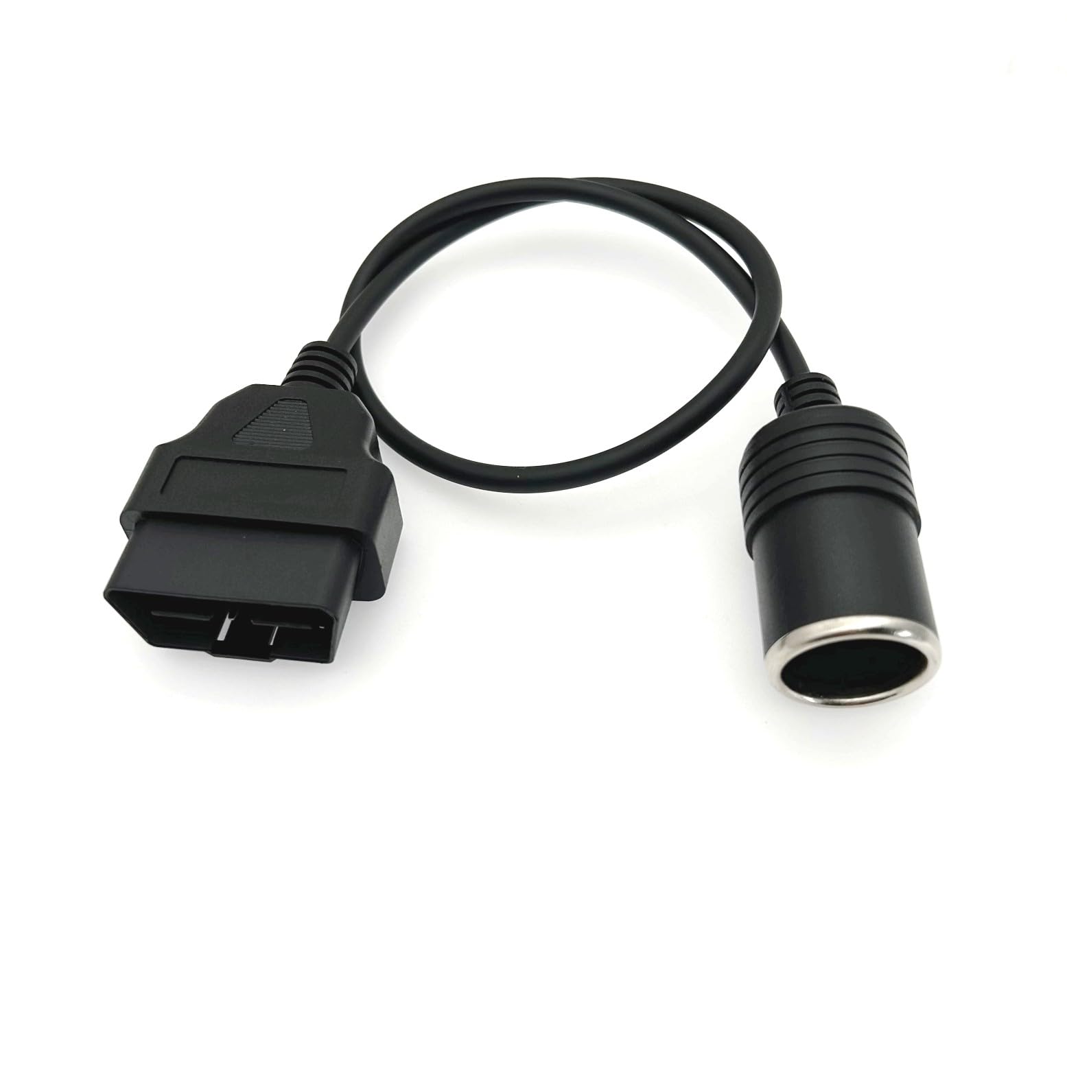 Cavo Adattatore OBD2 Maschio – Presa Accendisigari Femmina, 1 Metro, 18AWG, Per Alimentare Navigatori E Dashcam
