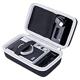 Diseño práctico: El bolsillo interior de malla que puede encajar los cables adicionales y otros accesorios pequeños pero esenciales.Construido en la correa elástica para sujetar la cámara mini evo, por lo que no va a chocar con otras cosas, mientras que en la funda.