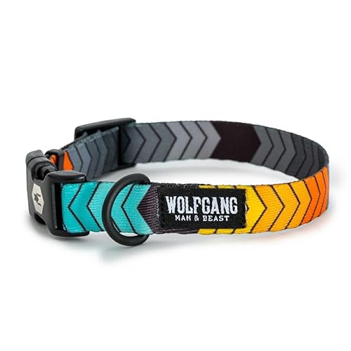 WOLFGANG/ウルフギャング ChevTech COLLAR Mサイズ 巾2.5cm x 首回り30-45cm 【中型犬用首輪】のサムネイル