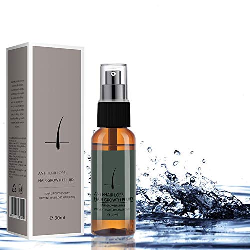Ginger Hair Growth Serum Spray, Growth Hair Spray for Hair Loss Treatments, Natural Hair Growth Accelerator for Stronger, Thicker, Longer Hair -30 ml Beard and Hair Growth Products