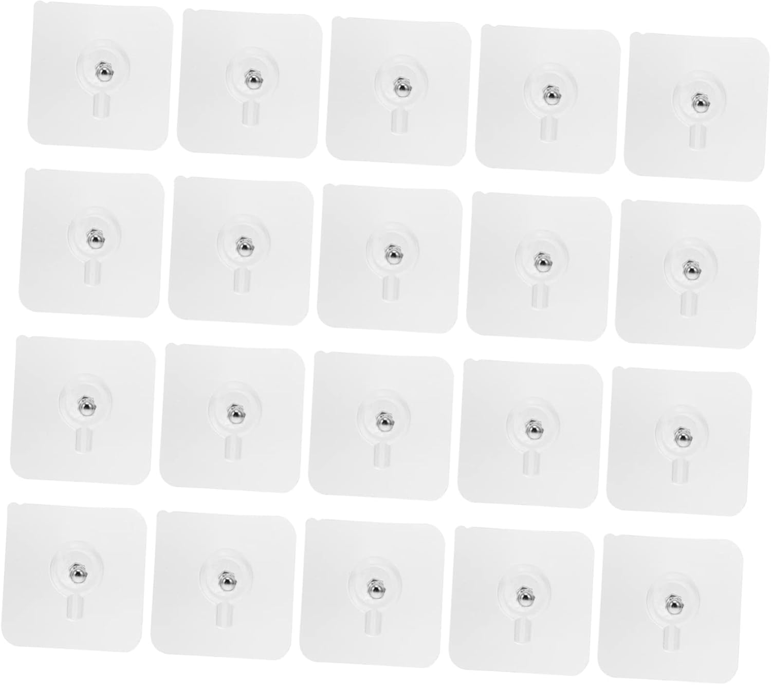 SOESFOUFU 20pcs No Trace Nail Picture Hangers Metal Hangers Heavy Duty