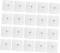 Vista 1 de 20pcs No Trace Nail Photo Frame PVC Coat Hook
