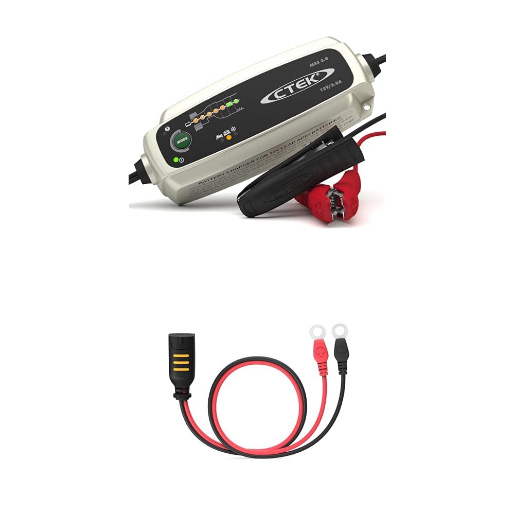CTEK Bundle MXS 3.8 & CONNECT EYELET M6