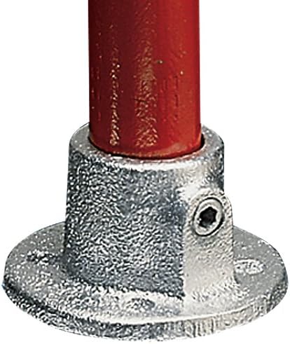 KEE KLAMP Round Flange Galvanized Iron Pipe Fittings- Fits -3/4" Schedule 40 Pipe