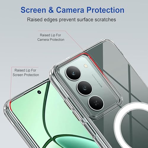 Image of Zapcase Back Case Cover for Realme 14x 5G | Compatible for Realme 14x 5G Back Cover | Scratch-Resistant | Clear