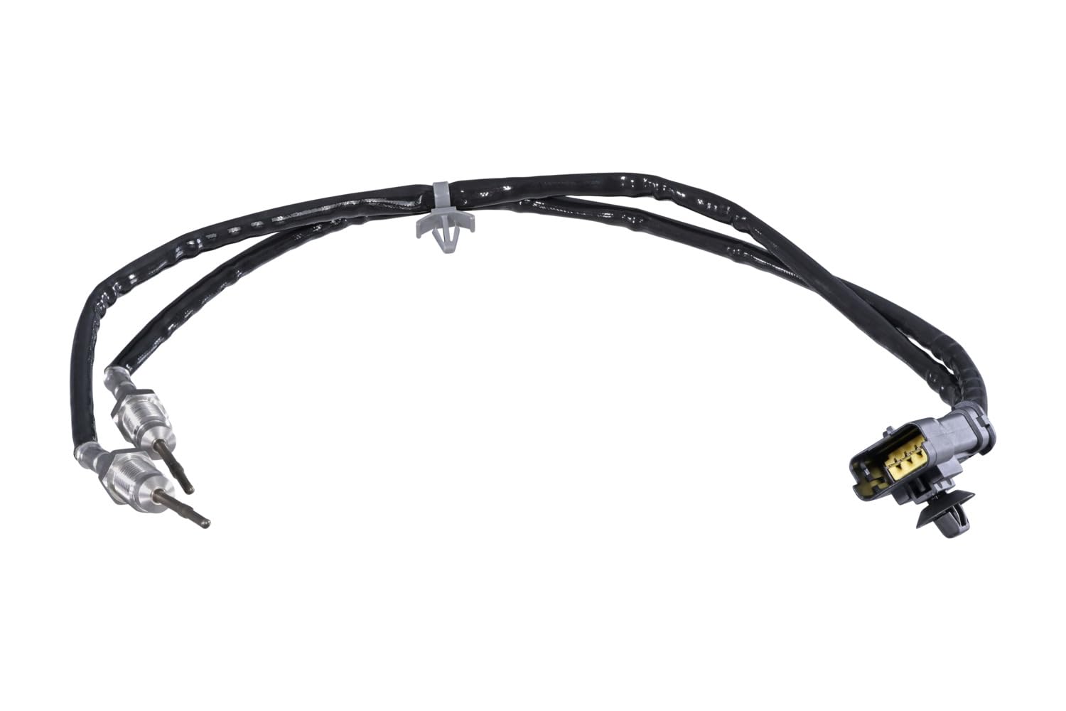 HELLA 6PT 358 284-301 Sensor, Abgastemperatur - 4-polig - geschraubt