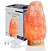 Ln 02 himalayan pink crystal rock salt lamp 47 lbs with dimmer control switch quality gift packaging  urban country home decor