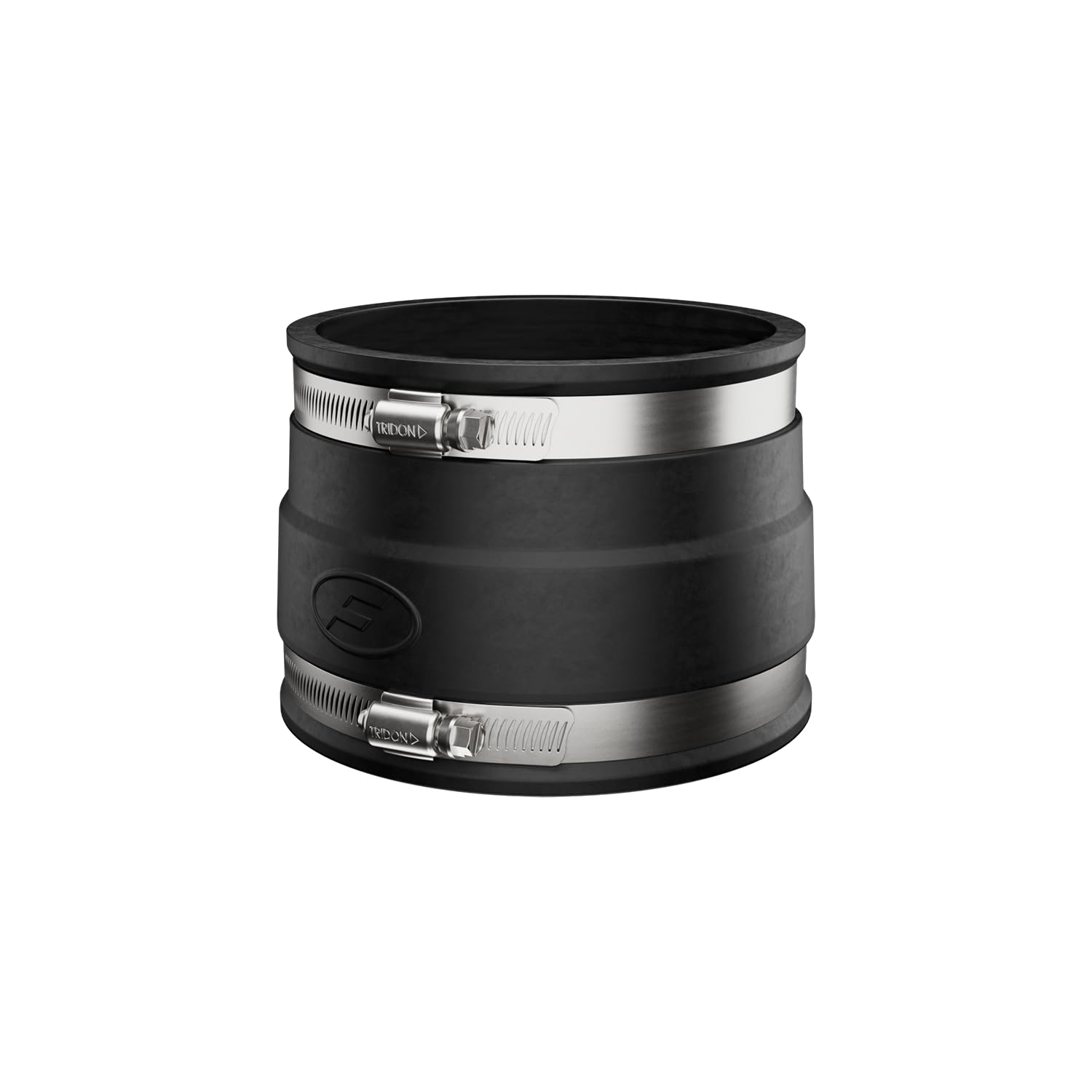 Fernco P1070-44 Flexible PVC Corrugated Pipe Coupling for ADS and Hancor Corrugated to Plastic Plumbing Connections