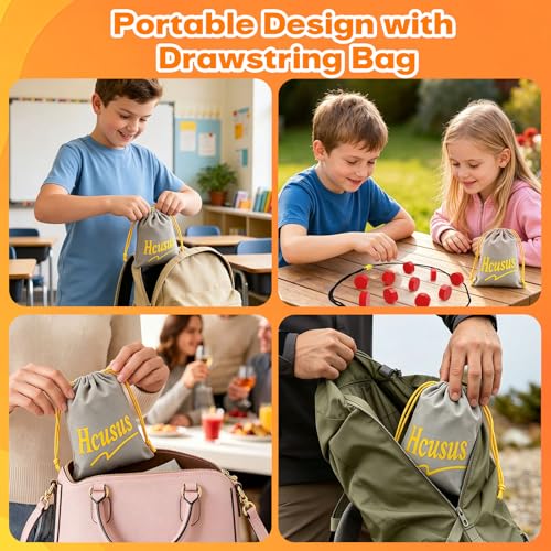 Image of Magnet Game, Magnetic Game Chess Board Games for Kids 8-12, Magnet Game with String for Family Games Night, Fidget Toy for Kids and Adult, 2 Player Game (Magnetic Game with String)