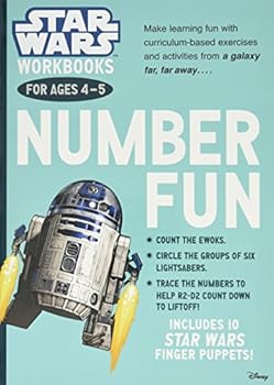 Paperback Star Wars Workbooks: Number Fun - Ages 4-5 Book