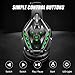 immagine 2PHOINIKAS Cuffie Gaming PS4, Cuffie Wireless Bluetooth con surround 7.1 per bassi, Cuffie da Gioco con Microfono per Xbox One, PC, Nintendo Switch - Verde