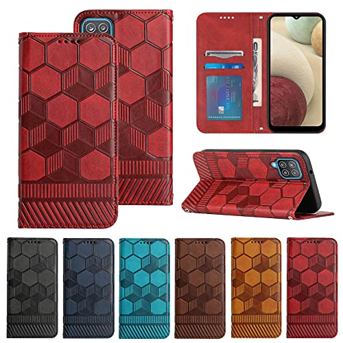 Coque Samsung A12 avec béquille de support horizontal et fermoir magnétique
