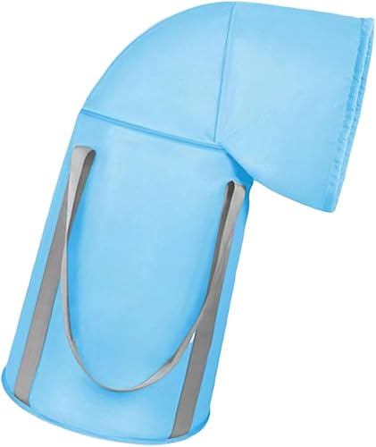 Miniatura 3 de PHILISENMALL Bolsa de agua plegable portátil para baño de pies, diseño de cremallera, diseño de pies, lavabo de baño de gran capacidad,