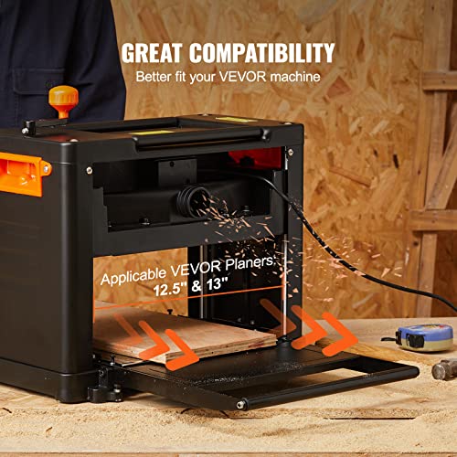 Vevor ‎840281561797 Thickness Planer Blades Knives, 13-Inch 2 Mm Thickened High Speed Steel Replacement Hrc55-60 Hardness thumb #4