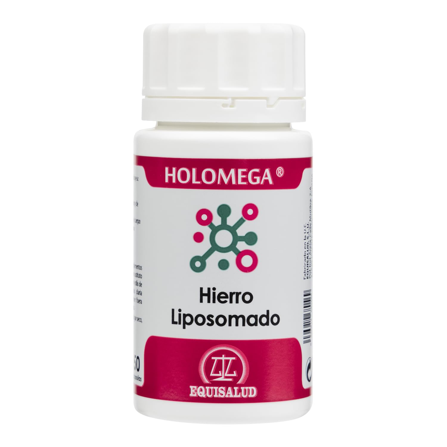 Holomega Hierro Liposomado de Equisalud, 50 cápsulas