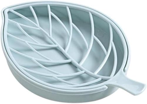 soap dish, Draining Rack Soap Dish for Bathroom Tray Holder(Pink)