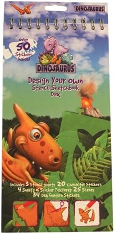 Trimcraft Dinosaurus Stencil Kit-DAX,