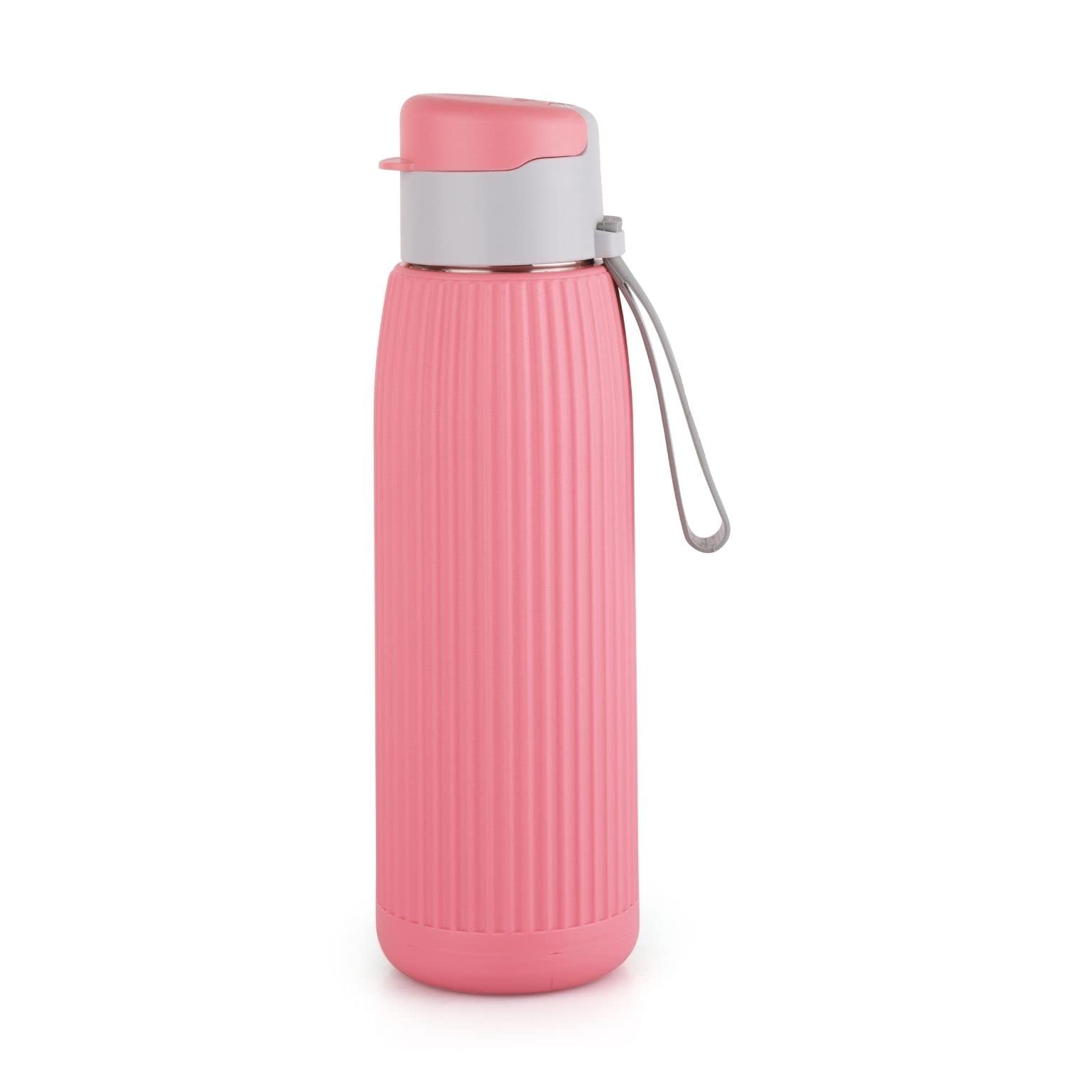 CELLO Puro Steel-X Volvo 900 | Water Bottle with Inner Steel and Outer Plastic | Rust proof and Leak proof | Wide mouth for easy cleaning |740ml, Pink (B09YD6TQQ5) Amazon Price History, Amazon Price Tracker
