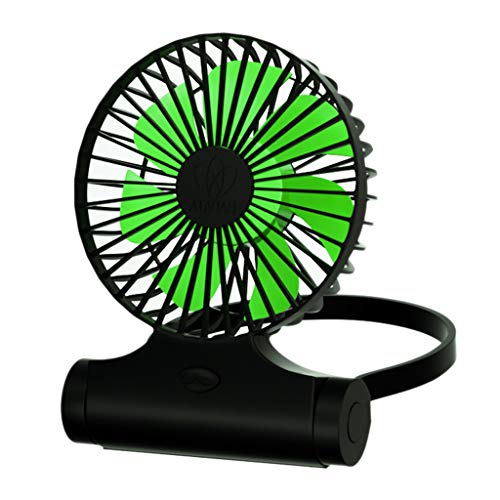 YUGSHNKFC Ventilador de techo recargable USB 10cm 4400mAh velocidad progresiva para bebé, niño, dormitorio, cama