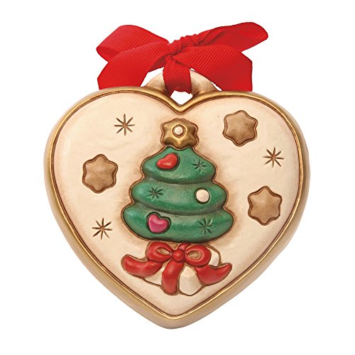 THUN ® - Formella Natale cuore con albero