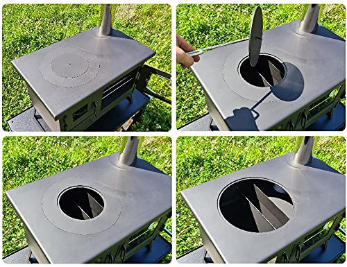 Foto von Outdoor-Küchenofen Garten-Kamin Gartenküche ERNA Gartenofen Pizzaofen Grillkamin Holzbackofen
