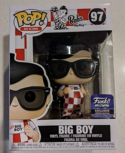 Funko Pop Bobs Big Boy Hollywood Exclusive 97