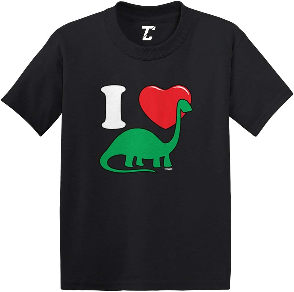 I Love Dinosaurs - Brachiosaurus Dino Infant/Toddler Cotton Jersey T-Shirt