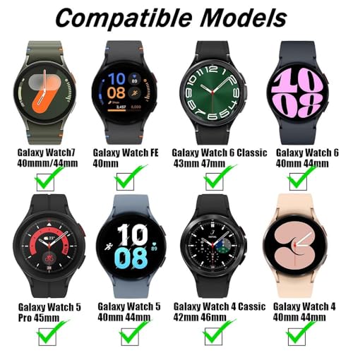 Bracelet tressé Galaxy Watch 5 Pro magnétique ajustement précis