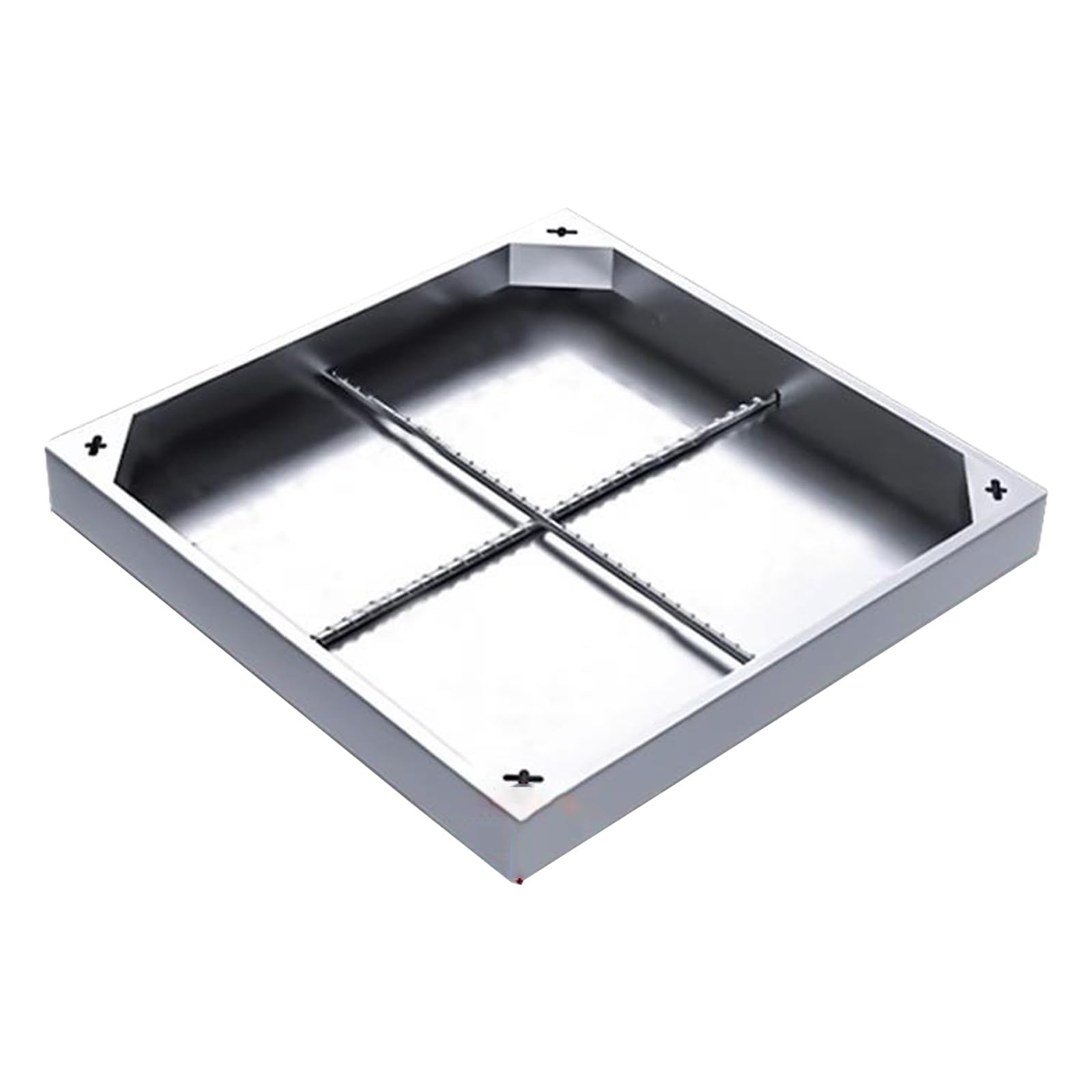 Couvercle de regard en acier inoxydable pour dissimuler les trappes de jardin