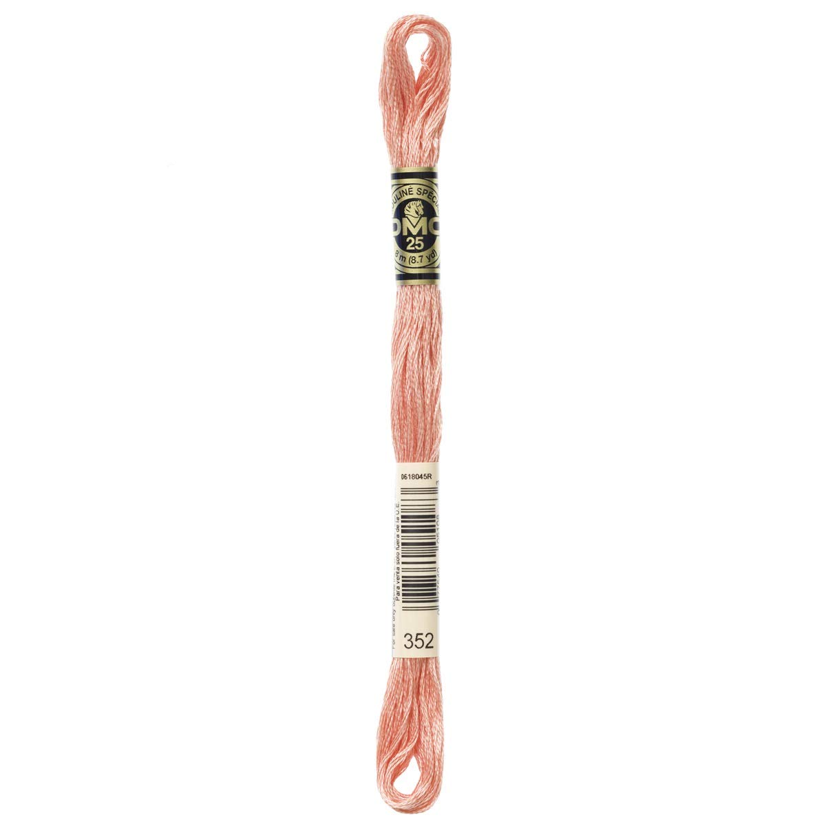DMC Embroidery Floss Mouline Stranded Cotton Thread for Hand Embroidery and Sewing - Colour No: 352-5 x 8m Skeins โ image 1