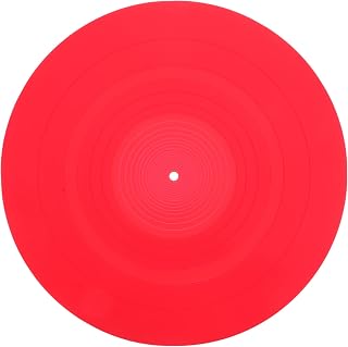 Totority Silicone -static Record Player Cushion Mat Turntable Platter Pad for Vinyl Records Control Easy to Use Compatible All Phonographs