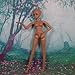Proudoll 1/3 BJD Doll Tan Skin Customized Black Doll Body 60cm 24Inches Ball Jointed SD Dolls Joints Move PVC DIY Gift (Aimee)