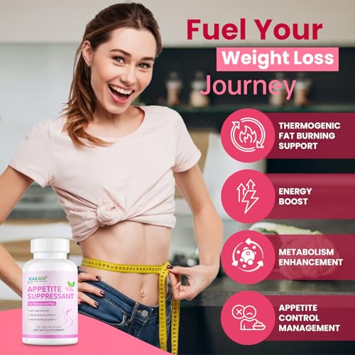 Appetite Suppressant Weight Loss Pills for Women - New Belly Fat Burner for Women | Metabolism Booster, Carb Blocker, Burn Fat 24/7 | Extra Strength Weight Loss Diet Pills - 60 Capsules - Image 4