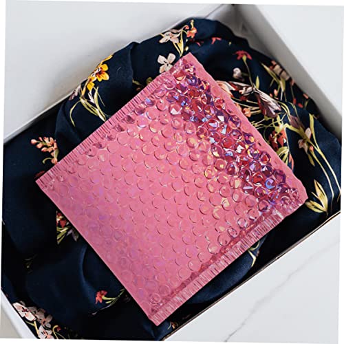 NUOBESTY 50 Pçs Saco De Espuma Envelopes Coloridos Envelopes De Bolha Enchimento De Espuma Envelope