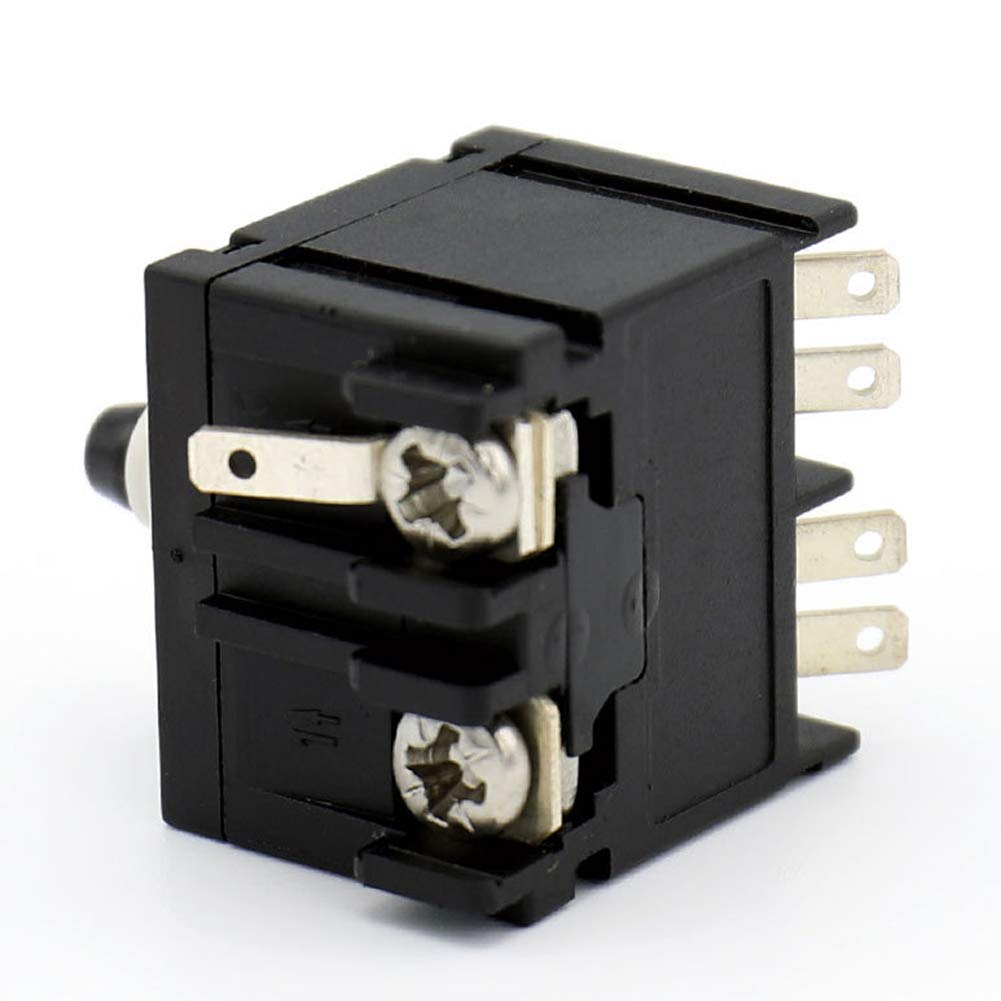 2Pcs KEDU HY28-72 Push Button Switch Electrical Tools Instantaneous Push Switch Dust-Proof Push-Key Switches for Angle Grinders Polishers etc. AC 127/250V 20/16/8A