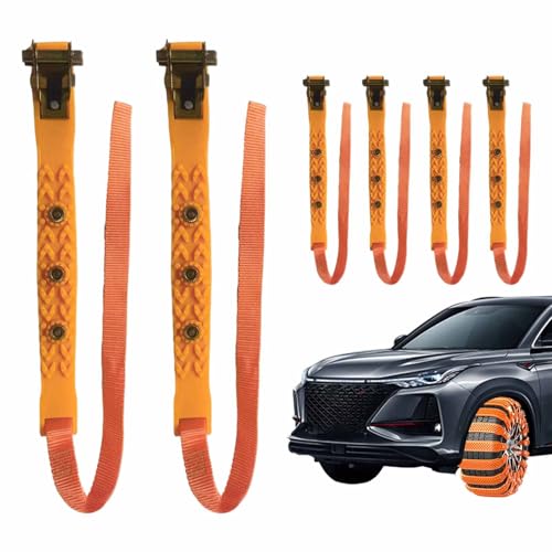 Cadenas de nieve automotrices para viajes de invierno en montaña