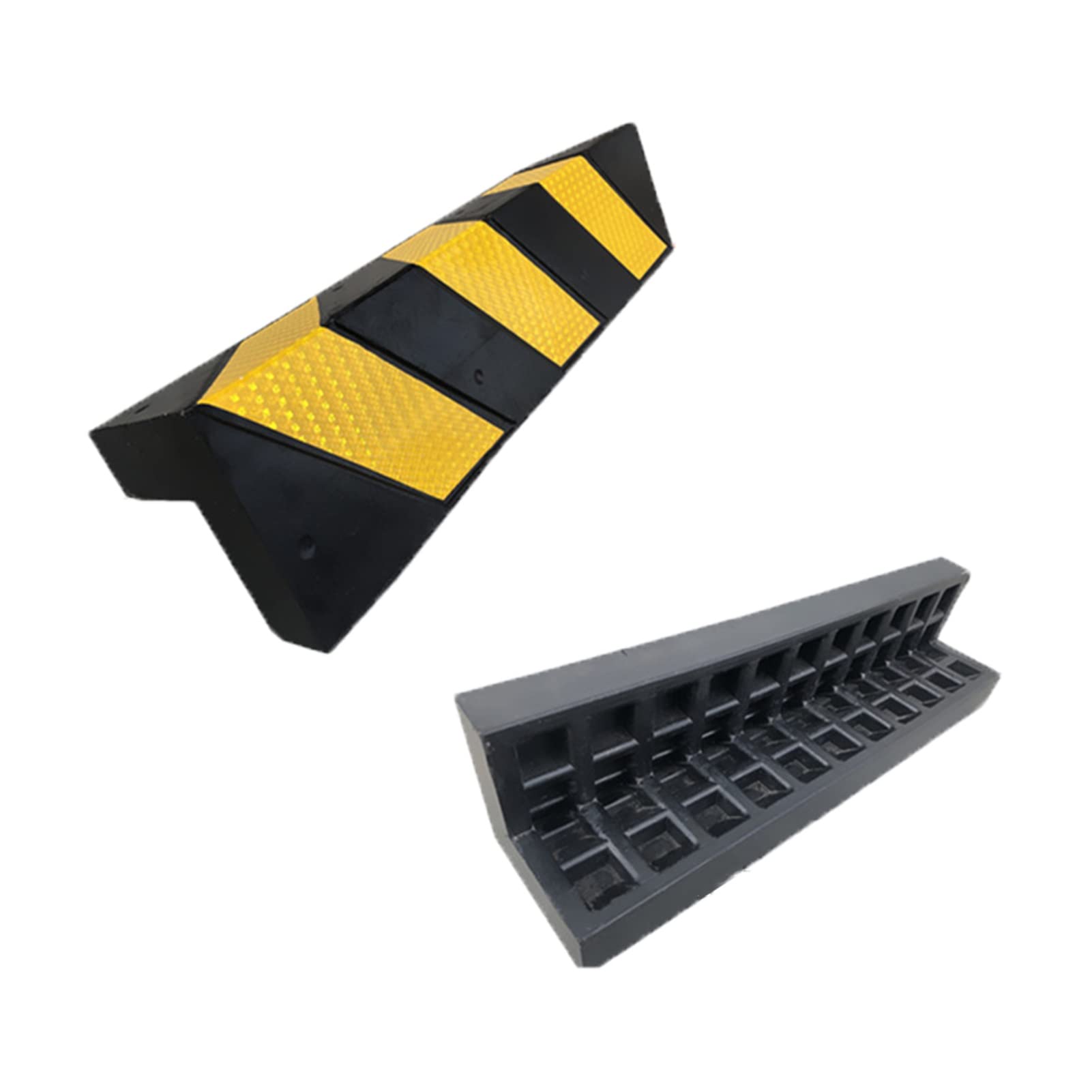 Car Bumper Protector DGSL Garage Wall Protectors - 2pc Foam Corner Guards ( Yellow & Black) Wall Padding