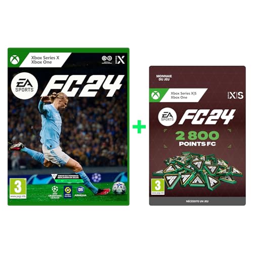 EA SPORTS FC 24 Xbox avec 2800 points Ultimate Team en code de téléchargement